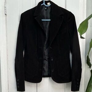 Black corduroy blazer size S/36